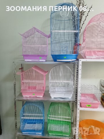 Различни големини Клетки за отглеждане на птици / папагали ЛИЧНО ПЕРНИК - Клетка - Кафез
