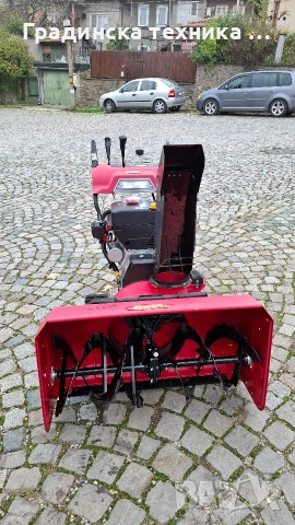 Роторен снегорин Hecht с ел. стартер , снимка 8 - Градинска техника - 53401060