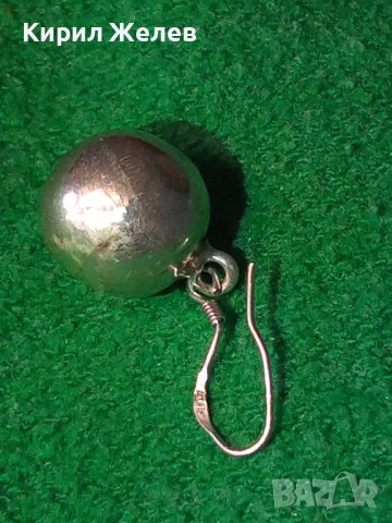 СТАРА СРЕБЪРНА КЛАСИЧЕСКИ РЕТРО СТИЛ ОБЕЦА ТОПЧЕ СРЕБРО 925 РЪЧНА ИЗРАБОТКА 22174, снимка 13 - Антикварни и старинни предмети - 40921147