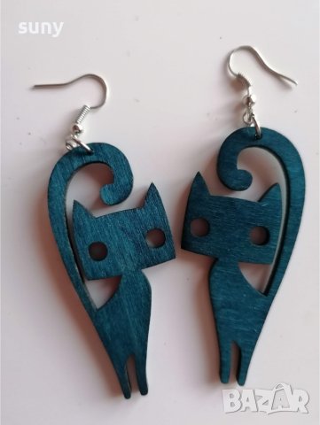 Обеци коте, снимка 1