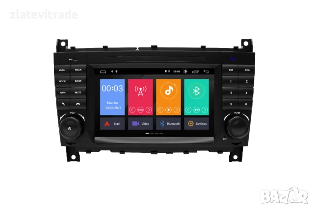 MERCEDES-BENZ C CLK W203, W209 W467 - 7" Андроид Навигация Мултимедия, 9321, снимка 8 - Аксесоари и консумативи - 29020074