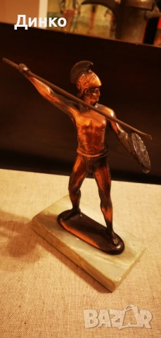 Метална фигурка на спартанския цар Леонид., снимка 12 - Колекции - 52870553