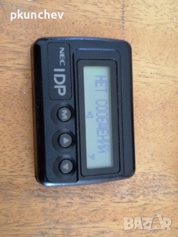 Ретро Пейджър NEC IPD /PA3PY-20B/ Mobipage, снимка 7 - Друга електроника - 42145130