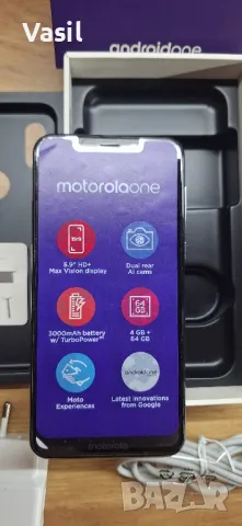 MOTOROLA ONE 4/64GB WHITE EDITION, снимка 2 - Motorola - 48593480