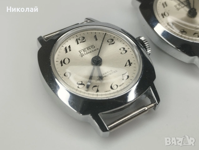 Часовник FERO feldmann Швейцарски, снимка 6 - Антикварни и старинни предмети - 53760443