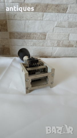 Стар немски номератор - Polygraph Zifferndruckwerke - 1960"г. - Made in DDR, снимка 7 - Антикварни и старинни предмети - 34895296
