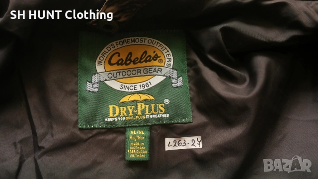 Cabela's DRY-PLUS WATERPROOF Jacket размер 4-5XL за лов риболов яке водонепромокаемо - 2186, снимка 15 - Екипировка - 53574987