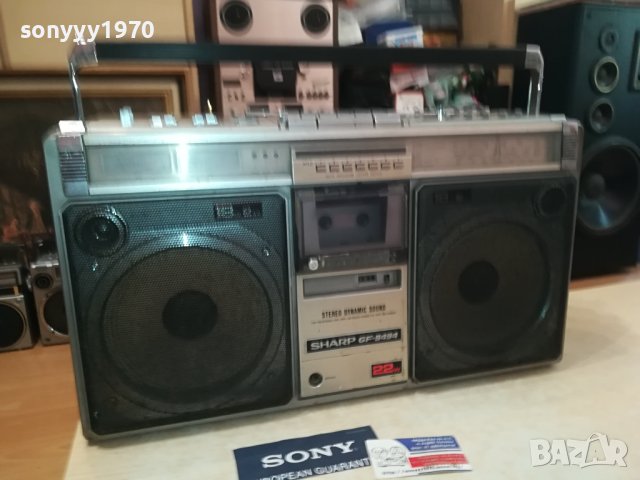 SHARP GF-9494 JAPAN 1708231825LK, снимка 4 - Радиокасетофони, транзистори - 41887108