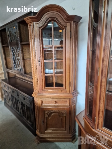 Масивна Ъглова Витрина- внос от Германия! 