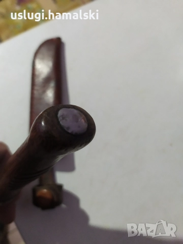 Стар нож, снимка 5 - Антикварни и старинни предмети - 52829380