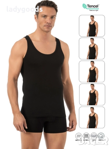 Мъжки потници с модал.Модел 852., снимка 5 - Бельо - 52339730