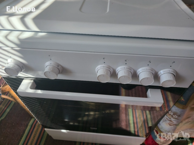 Готварска печка - Beko FSE66000GW - 60 см, снимка 2 - Печки, фурни - 52155077