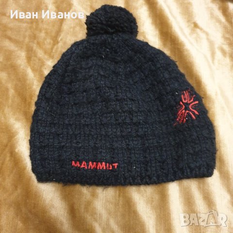 Оригинална зимна  шапка   MAMMUT , снимка 4 - Шапки - 39595744