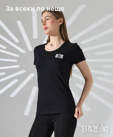 Calvin Klein Дамска Тениска👚Дамска Блуза С Къс Ръкав Келвин Клайн - Налични Различни Цветове, снимка 10 - Тениски - 48932401