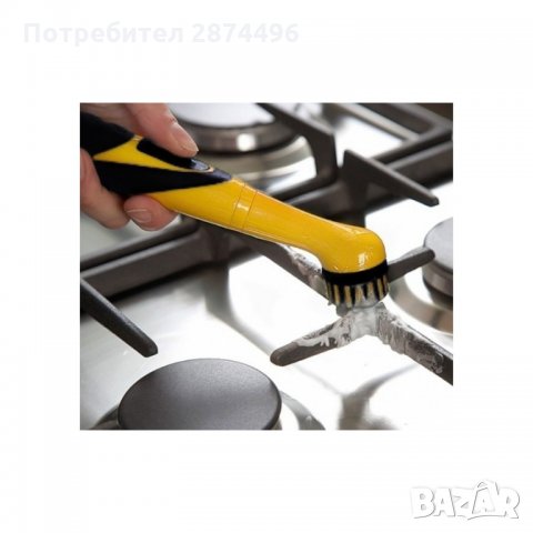 1294 четка за почистване на дома с 4 въртящи глави, снимка 6 - Други стоки за дома - 34639136