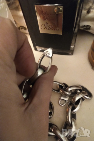 Сребърен  ланец духано сребро НАМАЛЕН , снимка 8 - Колиета, медальони, синджири - 44781668