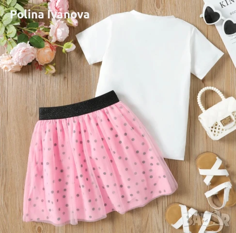 Комплект блуза с пола, снимка 2 - Детски Блузи и туники - 51137545