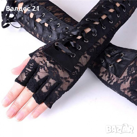 Секси дантелени ръкавици, снимка 2 - Други - 36273577