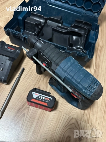 Bosch GBH 18V-21 перфоратор, снимка 5 - Перфоратори - 52677012