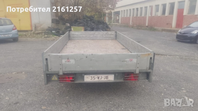 Товарно ремарке 3000кг 2012г , снимка 9 - Ремаркета - 52458847