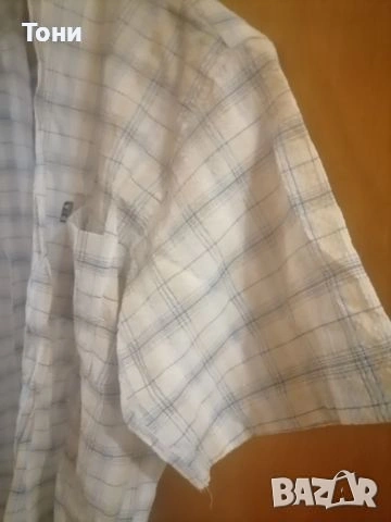 Нова Мъжка Риза Каре с Яка М, снимка 4 - Ризи - 53728859