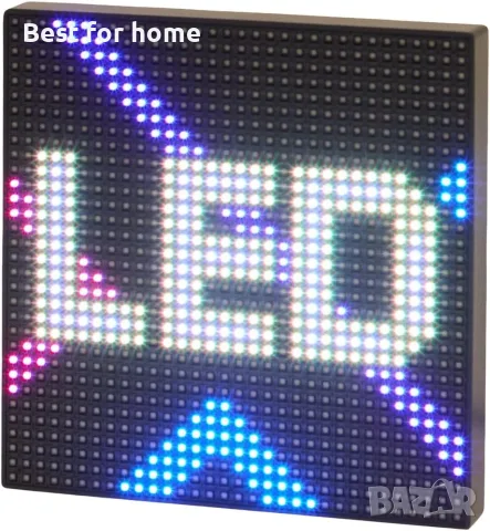 Pixel Art B.K. Light LED панел Програмируем дисплей чрез приложение, Декоративен квадратен екран, снимка 2 - Декорация за дома - 55885953