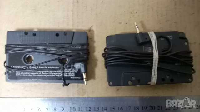 Касетка трансмитер от телефон към касетофон, снимка 1 - Радиокасетофони, транзистори - 36073366