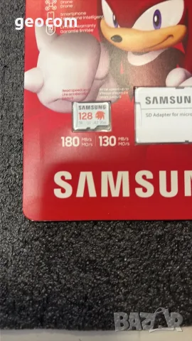 Samsung SONIC PRO PLUS, microSDXC, UHS-I (128GB+Адаптер), снимка 2 - Карти памет - 55852029