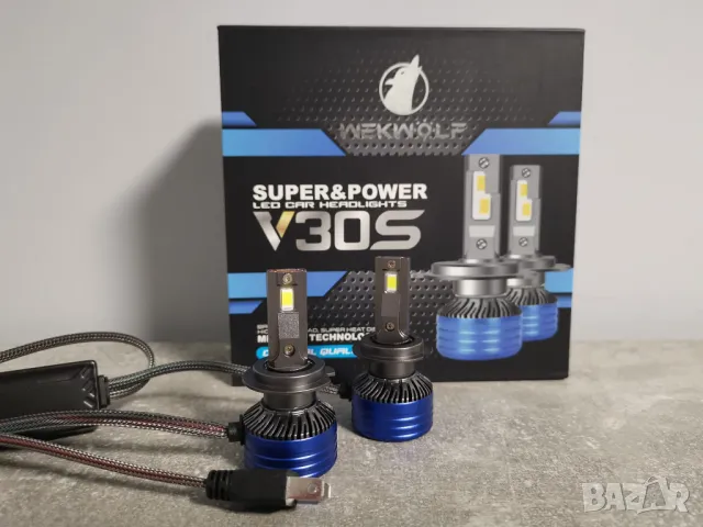  LED крушки за основни фарове - 45 W , 6500LM, снимка 4 - Аксесоари и консумативи - 47730942