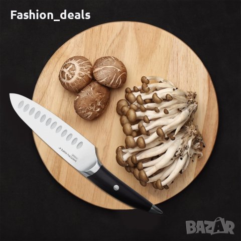 Нов кухненски нож японска неръждаема стомана незалепващо покритие, снимка 5 - Прибори за хранене, готвене и сервиране - 39354701