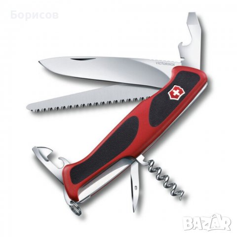 Швейцарски джобен нож Victorinox Ranger Grip 55 Onyx Black or Red
