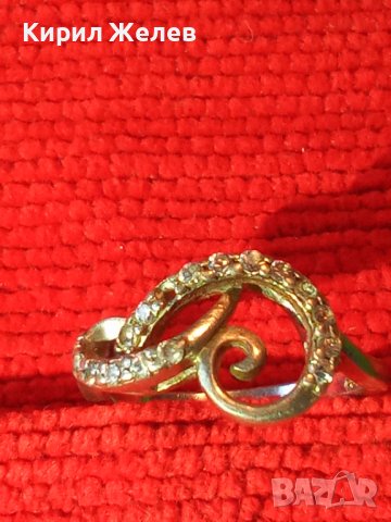 СКЪПОЦЕНЕН АЖУРНА ИЗРАБОТКА СРЕБЪРЕН АР ДЕКО СТИЛ ПРЪСТЕН СРЕБРО 925 с ИСКРЯЩИ ЦИРКОНИ 26447, снимка 16 - Пръстени - 41342421