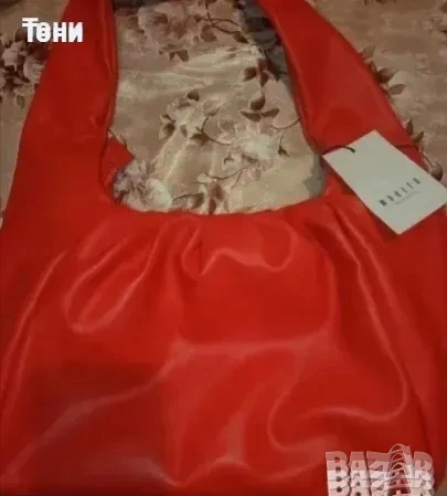 MOHITO ORIGINAL Нова Кожена Дамска Чанта с Етикет , снимка 5 - Чанти - 50778861