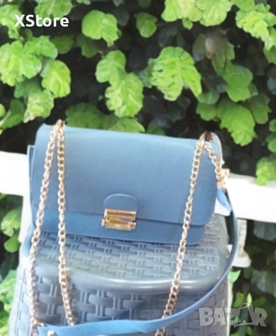 Малка дамска кожена чанта за през рамо. Предлага се в 8 цвята, снимка 5 - Чанти - 52584209