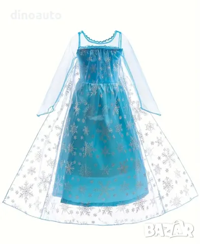 Детска рокля Елза (нова) 130см