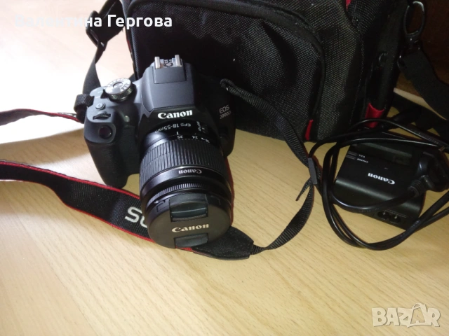  Фотоапарат Canon EOS 2000 D, снимка 2 - Фотоапарати - 53609079