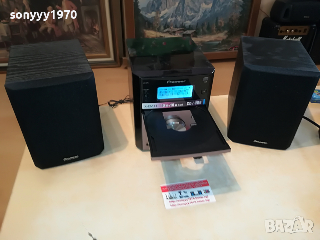 pioneer usb tuner cd ampli+колони 1404220906, снимка 6 - Аудиосистеми - 36452066