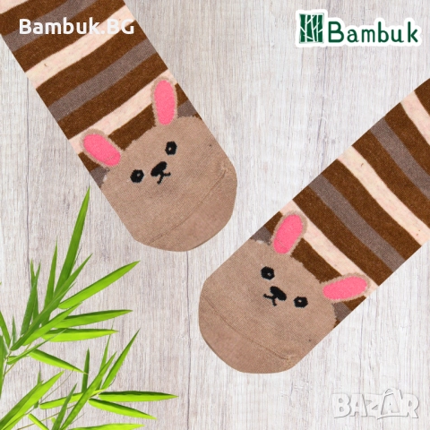 Дамски чорапи за весело настроение “Сладки животни”, снимка 9 - Други - 52577607