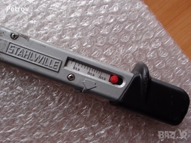 STAHLWILLE MANOSKOP 730a/4 - MADE IN GERMANY - 3/8" PROFI Сервизен Динамометричен Ключ 6 - 30 ft.lb , снимка 2 - Ключове - 52003695
