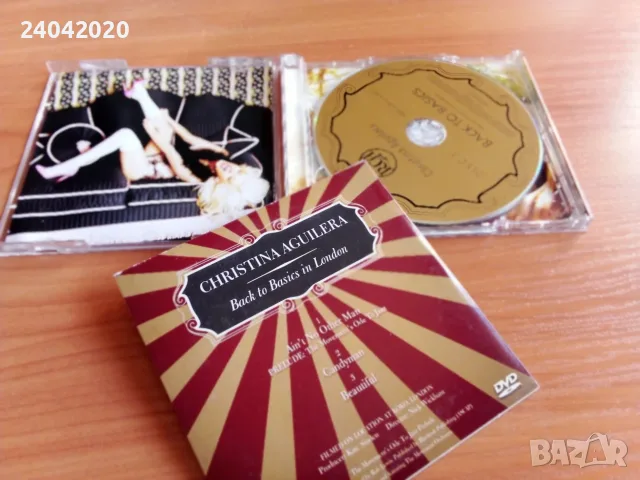 Christina Aguilera – Back To Basics 2CD+DVD оригинални дискове, снимка 2 - CD дискове - 56398950