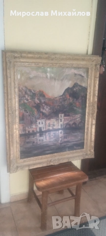 Картина, масло, платно, снимка 3 - Картини - 52799894