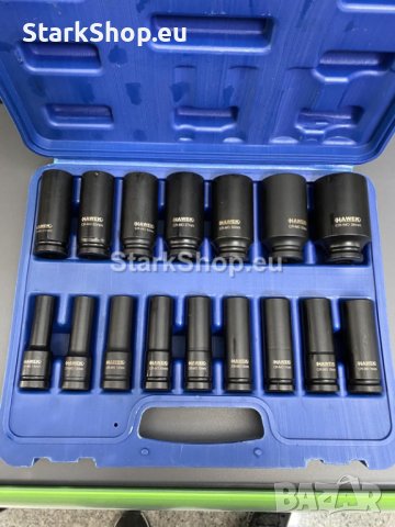  Комплект ударни вложки 16 части Hawek