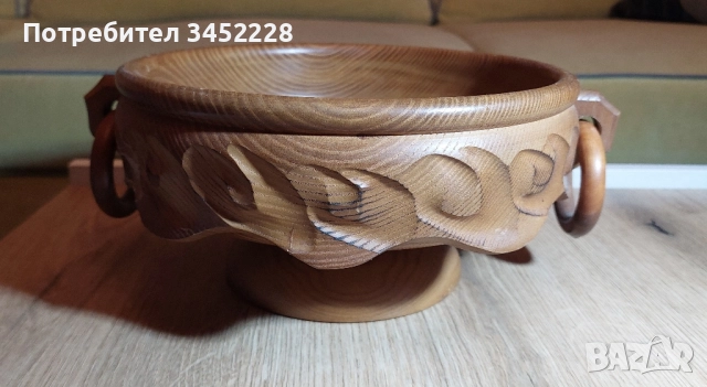 дърворезба купа за ценители , снимка 2 - Декорация за дома - 52257580