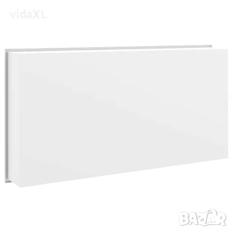 vidaXL Душ ниша, сребрист бяло, 62x32x9 см, неръждаема стомана, снимка 6 - Душове - 56147409