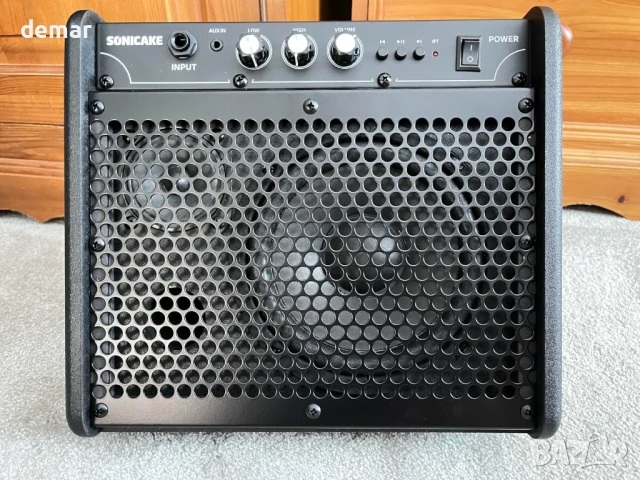 SONICAKE усилвател за електронни барабани 20W, преносим, Bluetooth, снимка 8 - Ресийвъри, усилватели, смесителни пултове - 51219615