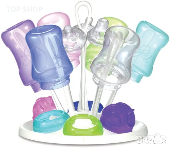 Nûby сушилник за бутилки и биберони  