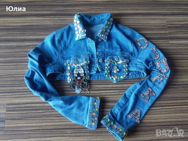 дънково късо яке Djufka, снимка 3 - Якета - 51690720