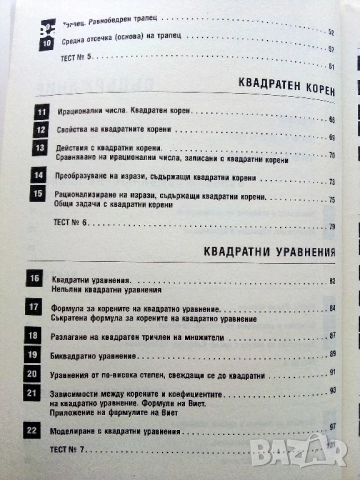 Математика Сборник за 8.клас - Пенка Рангелова - 2017г., снимка 4 - Учебници, учебни тетрадки - 52938181