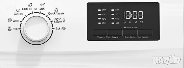 Пералня Muhler SWM610WE,6kg,1000rpm, снимка 4 - Перални - 53054248