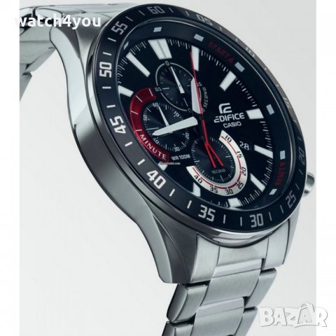 НОВ CASIO EDIFICE CHRONOGRAPH EFV-620D-1A4VUEF КАСИО EFV-620D-1, снимка 2 - Мъжки - 35704766